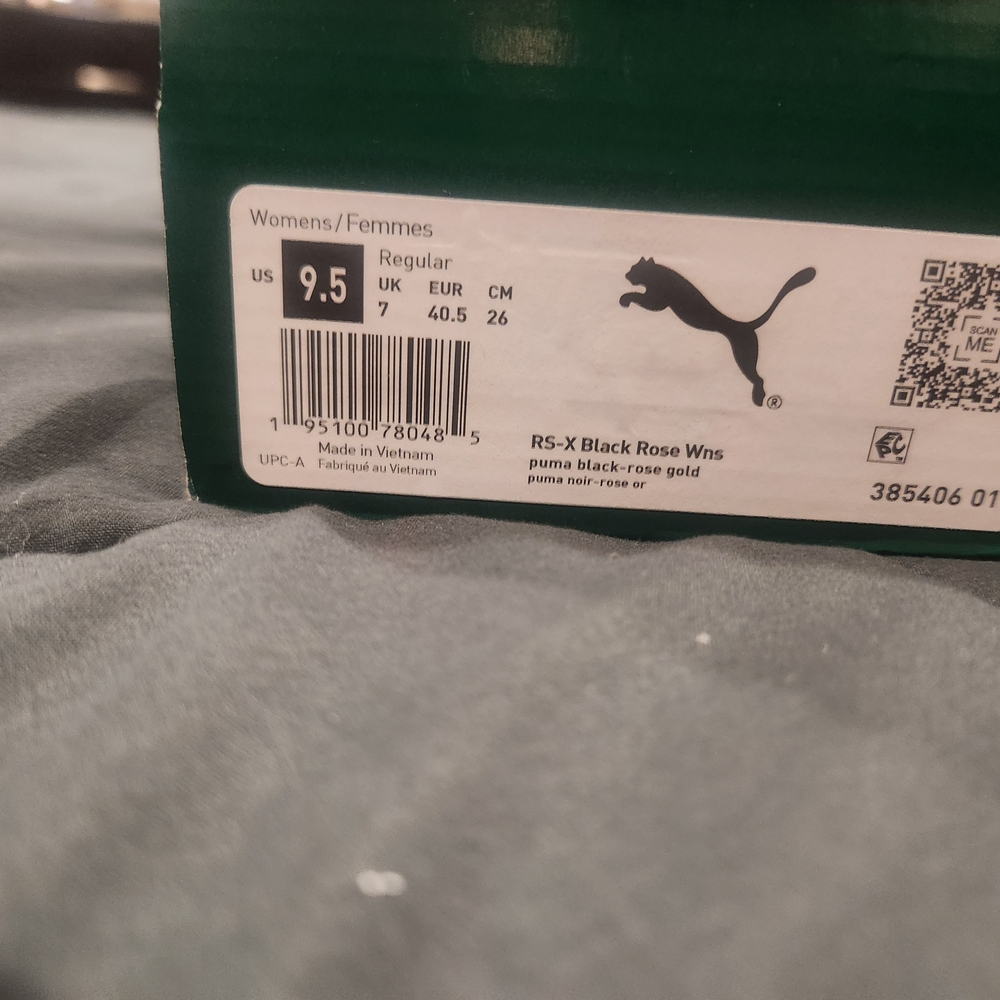 Puma RS-X Black Rose Women's Sneakers